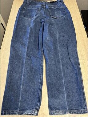 Vintage FUBU Carpenter Skater Jeans Mens W38 L34 Blue Baggy Y2K Hip Hop Denim